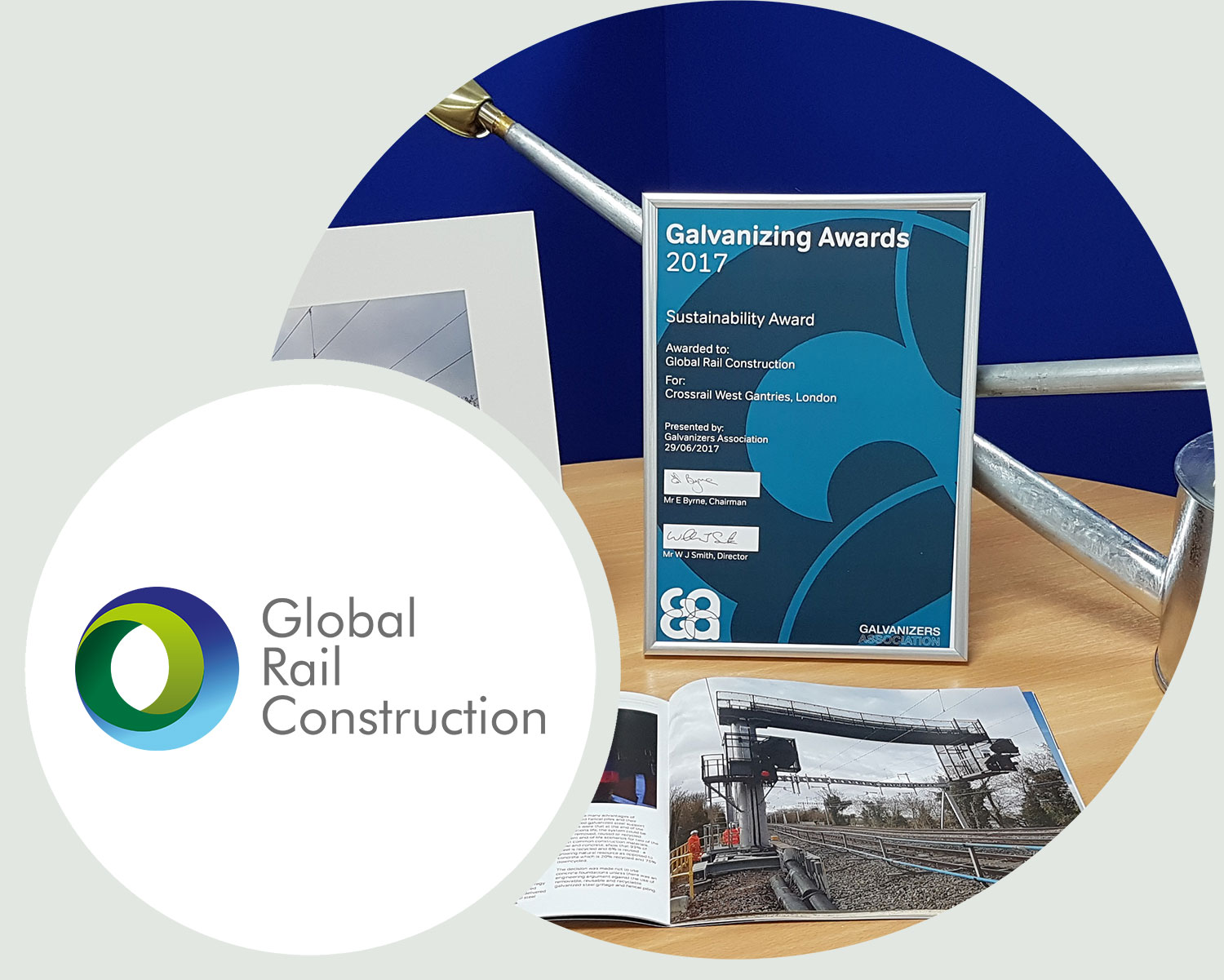 Global Rail Construction wins GAGA award